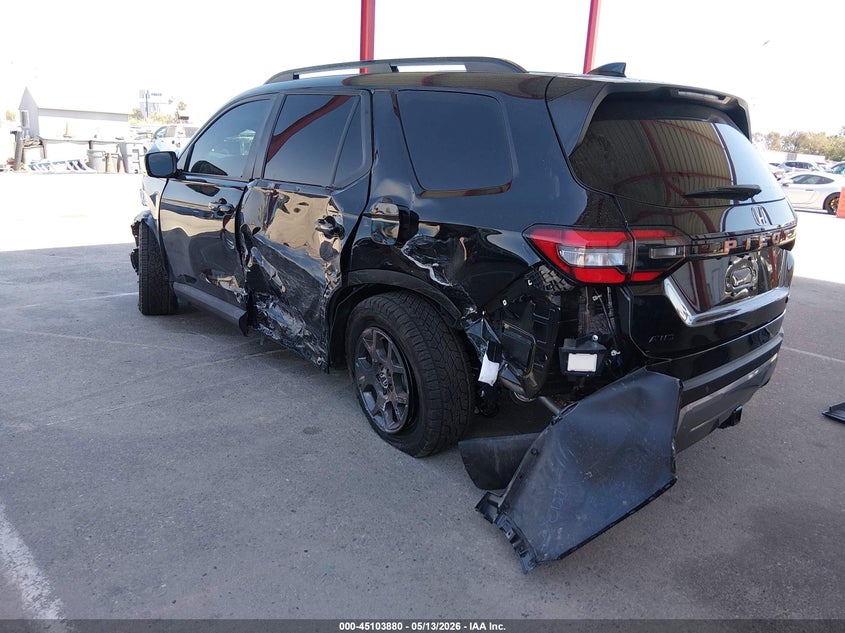 Vin: 5fnyg1h65tb019789, lot: 45601446, honda pilot trailsport 20263