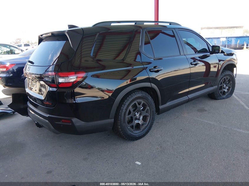 Vin: 5fnyg1h65tb019789, lot: 45601446, honda pilot trailsport 20264