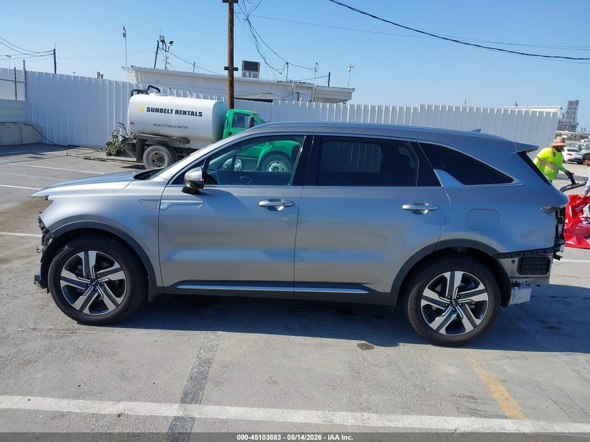 VIN KNDRHDLG1P5175533 2023 KIA SORENTO HYBRID EX