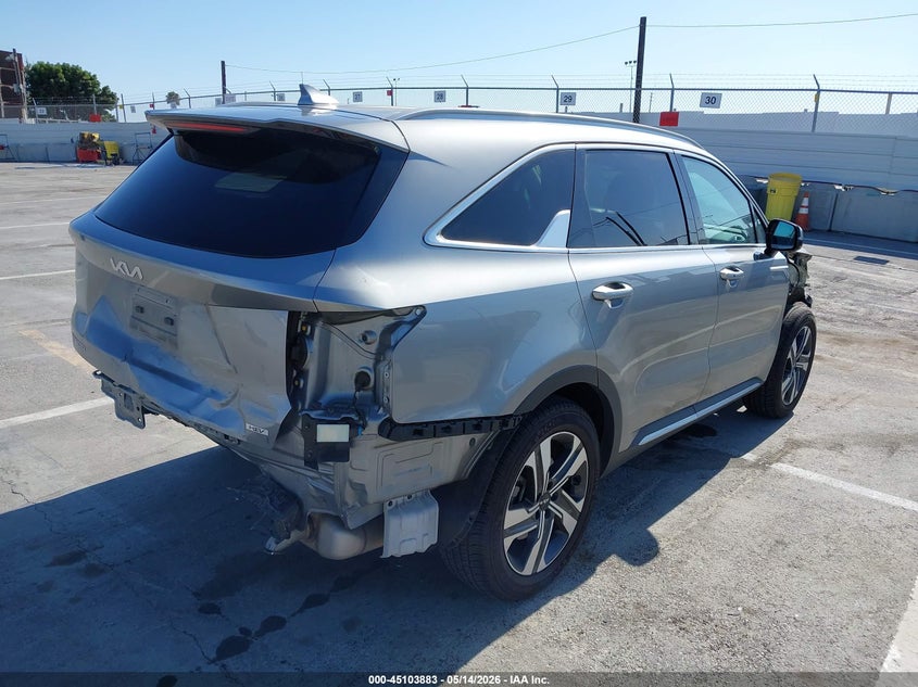 VIN KNDRHDLG1P5175533 2023 KIA SORENTO HYBRID EX