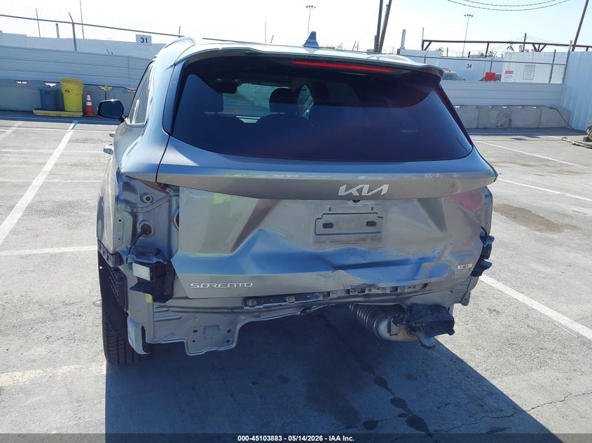 VIN KNDRHDLG1P5175533 2023 KIA SORENTO HYBRID EX