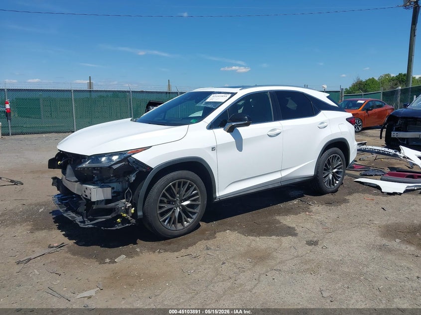 Vin: 2t2bzmca4hc087473, lot: 45601457, lexus rx 350 f sport 20172