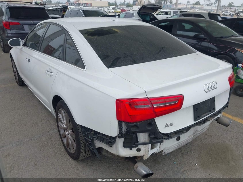 Vin: waudfafc2dn152634, lot: 45601473, audi a6 2.0t premium 20133
