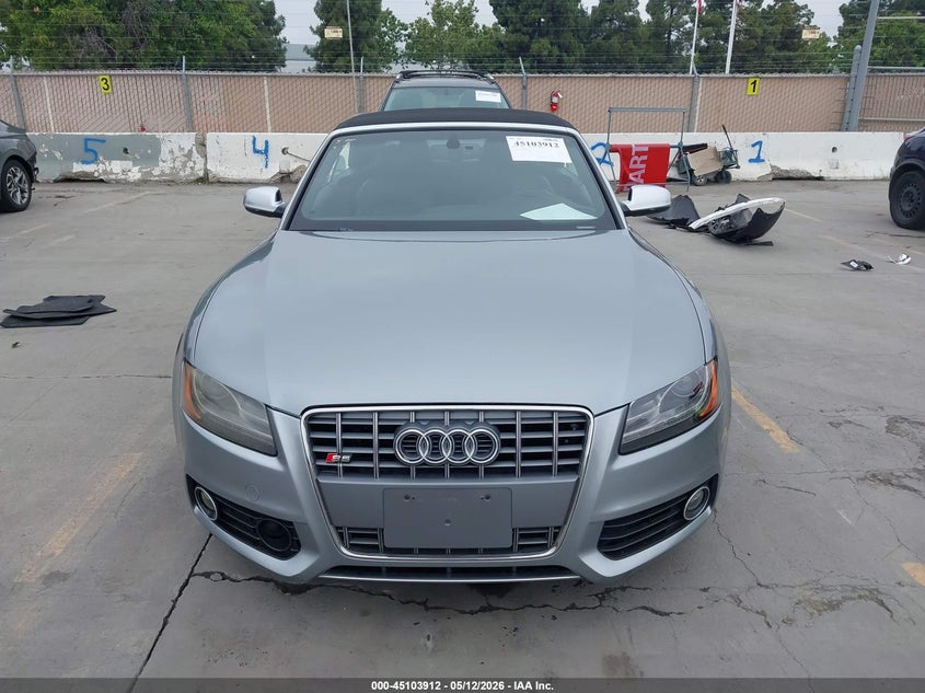 2011 Audi S5 3.0 3.0 Premium Plus silver Lot 111045103912 Vin WAUVGAFH9BN010355