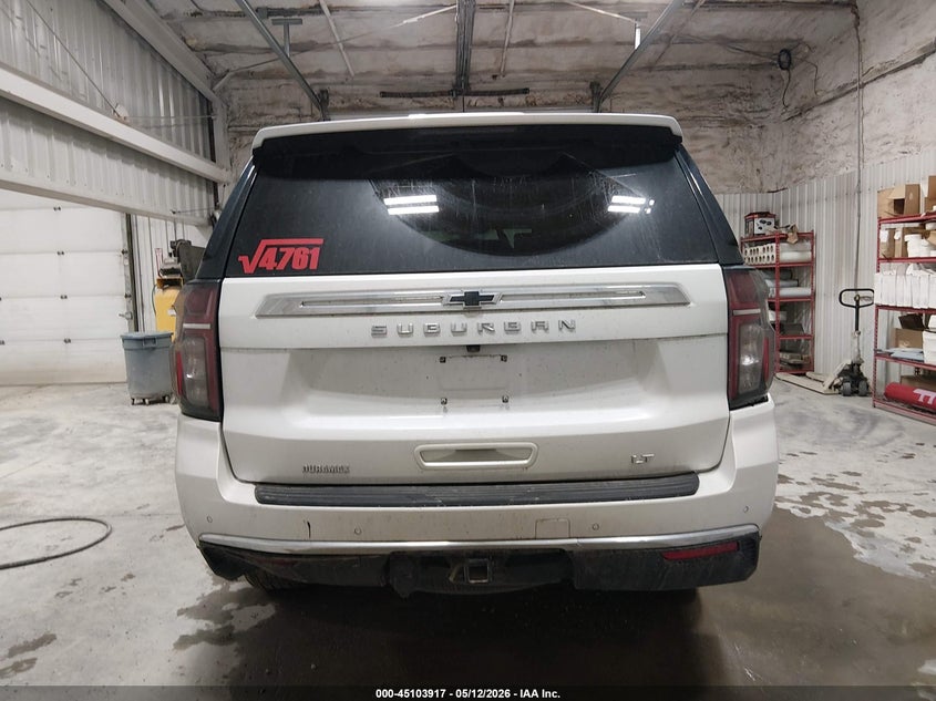 2021 Chevrolet Suburban 4Wd Lt VIN: 1GNSKCKT7MR421721 Lot: 45103917
