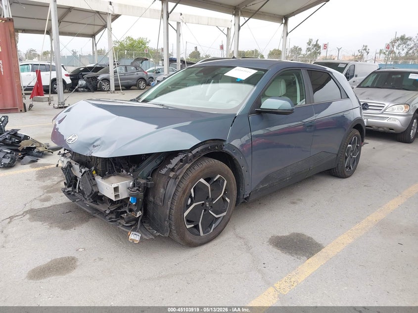 Vin: km8kndaf3pu205900, lot: 45601485, hyundai ioniq 5 sel 20232