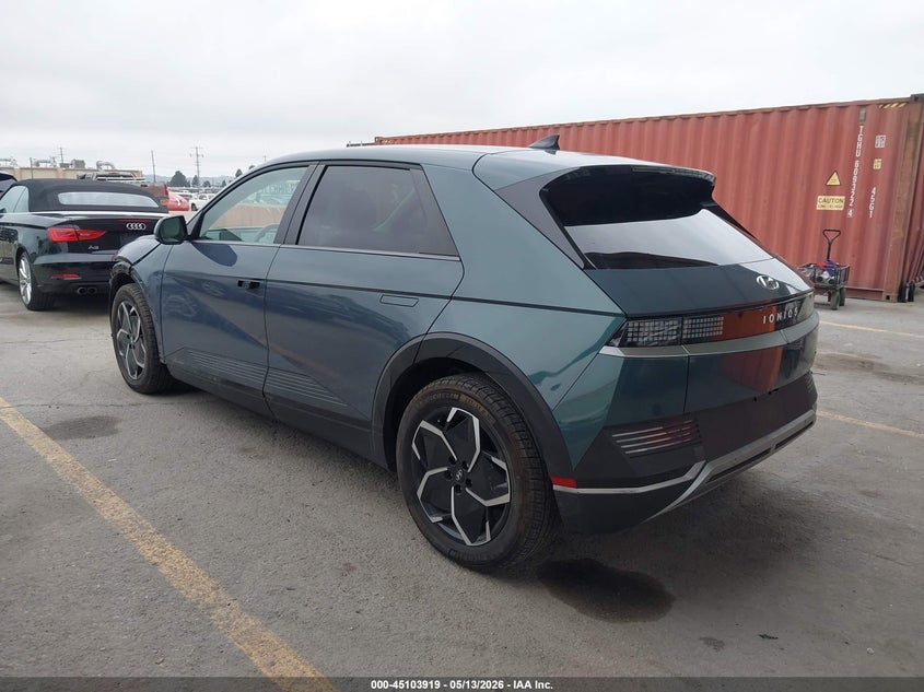 Vin: km8kndaf3pu205900, lot: 45601485, hyundai ioniq 5 sel 20233