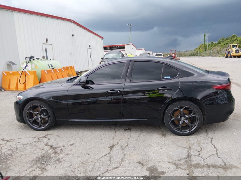 2019 Alfa Romeo Giulia Ti Sport Awd VIN: ZARFANBN4K7608245 Lot: 45103962