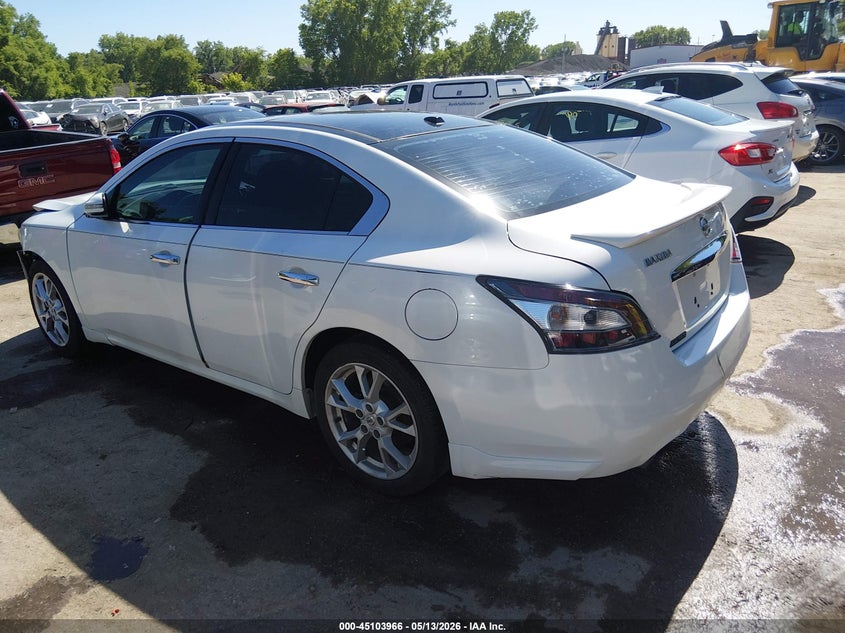 2013 NISSAN MAXIMA auction photo 3