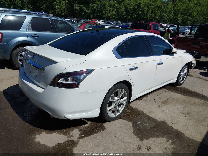 2013 NISSAN MAXIMA auction photo 4