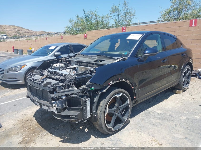 Vin: wp1ba2ay0nda50188, lot: 45601538, porsche cayenne coupe platinum edition 20222