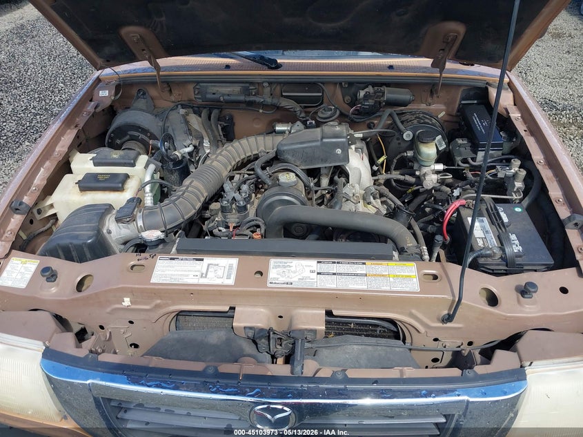 1999 MAZDA B2500 SE/SX/TL TRUCK 2.5L I-4 119HP