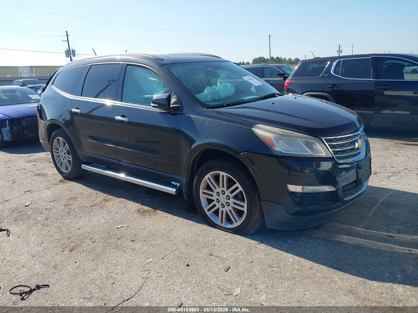 Vin: 1gnkrgkd7fj281022, lot: 45601549, chevrolet traverse 1lt 2015 img_1
