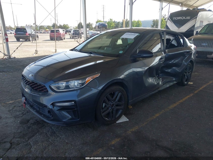 2021 Kia Forte Gt-Line 3KPF34AD3ME299250 photo 1