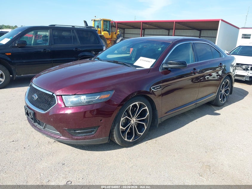 Vin: 1fahp2kt1jg119501, lot: 45601573, ford taurus sho 20182