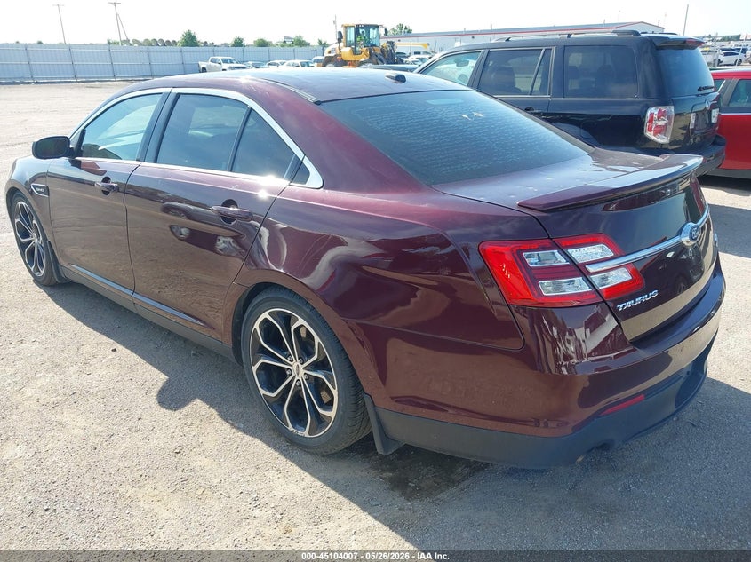 Vin: 1fahp2kt1jg119501, lot: 45601573, ford taurus sho 20183
