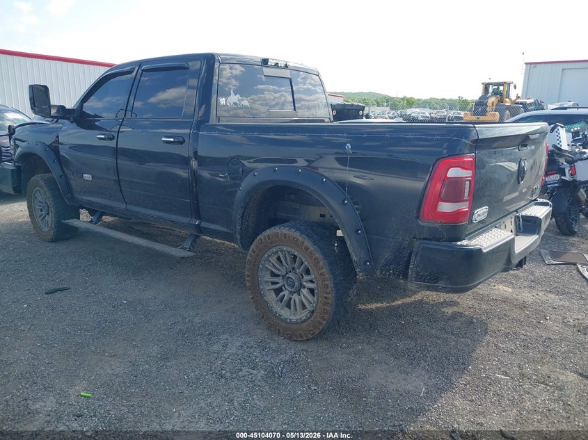 Vin: 3c6ur5gl4ng131625, lot: 45601636, ram 2500 limited longhorn  4x4 6'4 box 20223