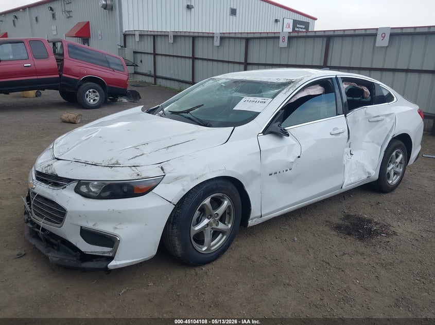 2018 Chevrolet Malibu 1fl 1G1ZC5ST9JF104576 photo 1