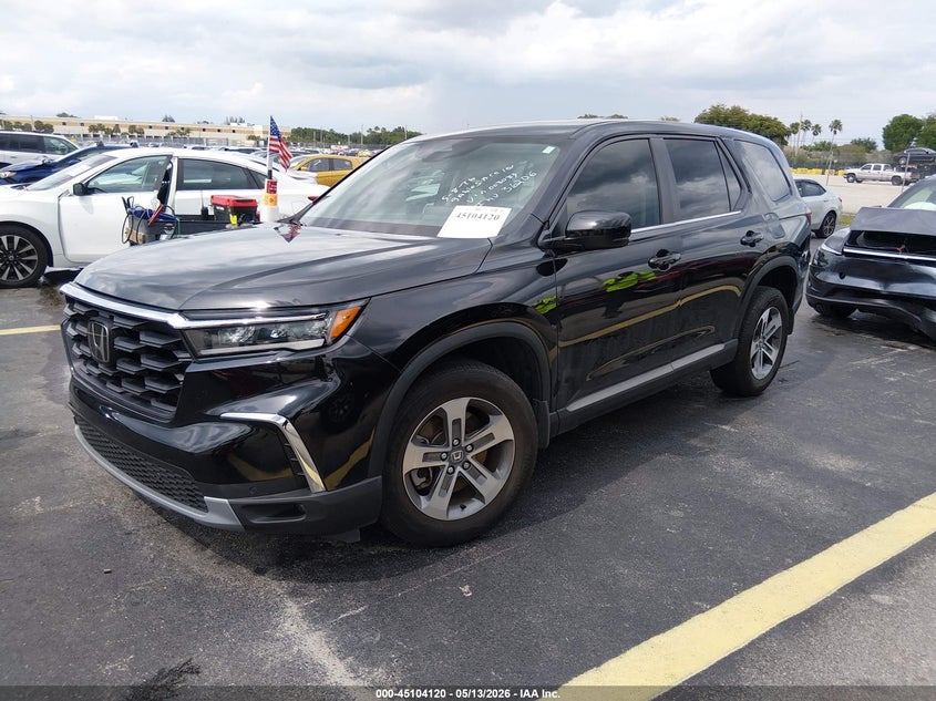 2025 Honda Pilot Ex-L 5FNYG2H4XSB003039 photo 1