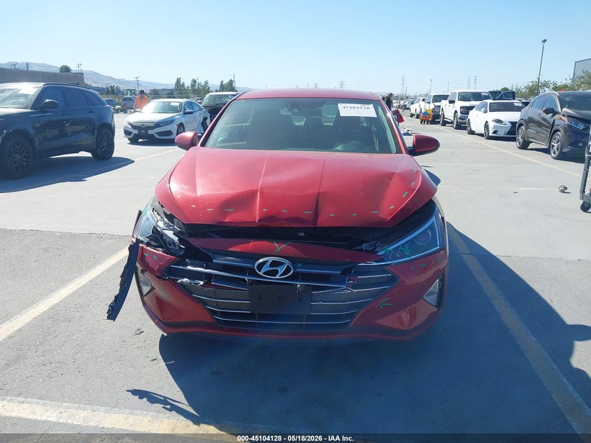 VIN 5NPD84LF1LH505618 2020 HYUNDAI ELANTRA SEL