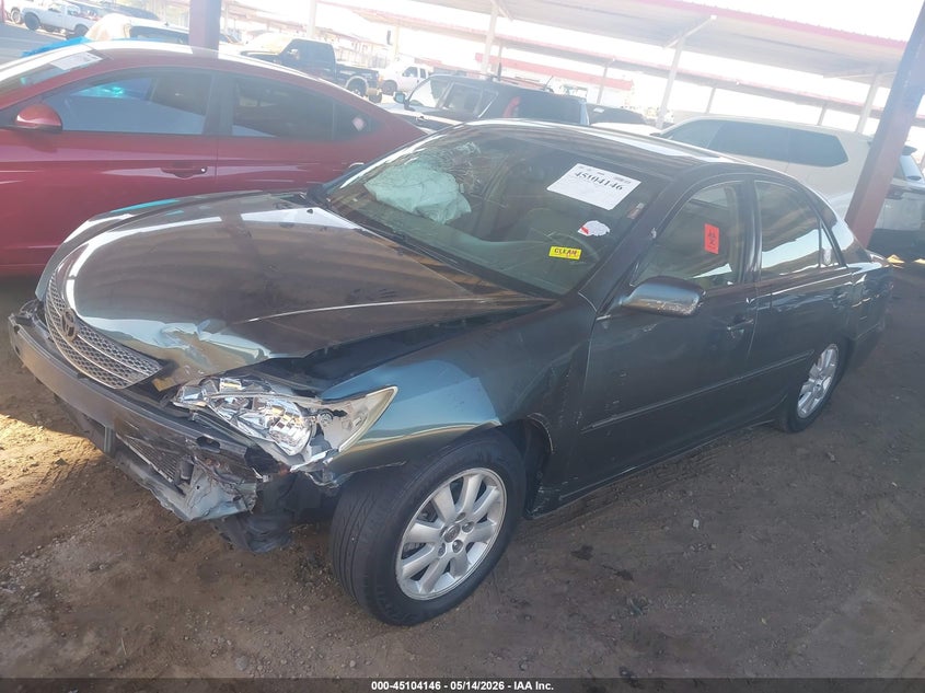 2002 Toyota Camry Xle 4T1BE32K12U543049 photo 1