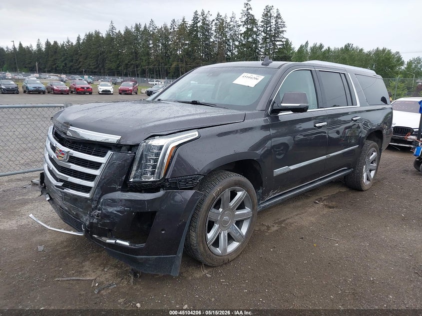 Vin: 1gys4jkj3jr192045, lot: 45601772, cadillac escalade esv premium luxury 20182