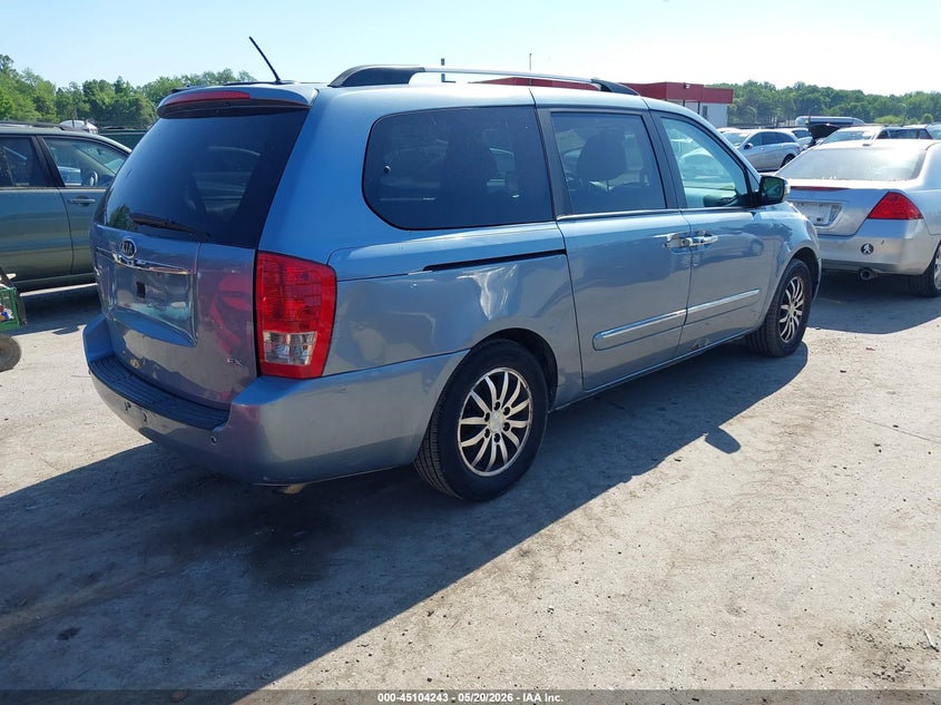 Vin: kndmh4c71c6422595, lot: 45601809, kia sedona ex 20124