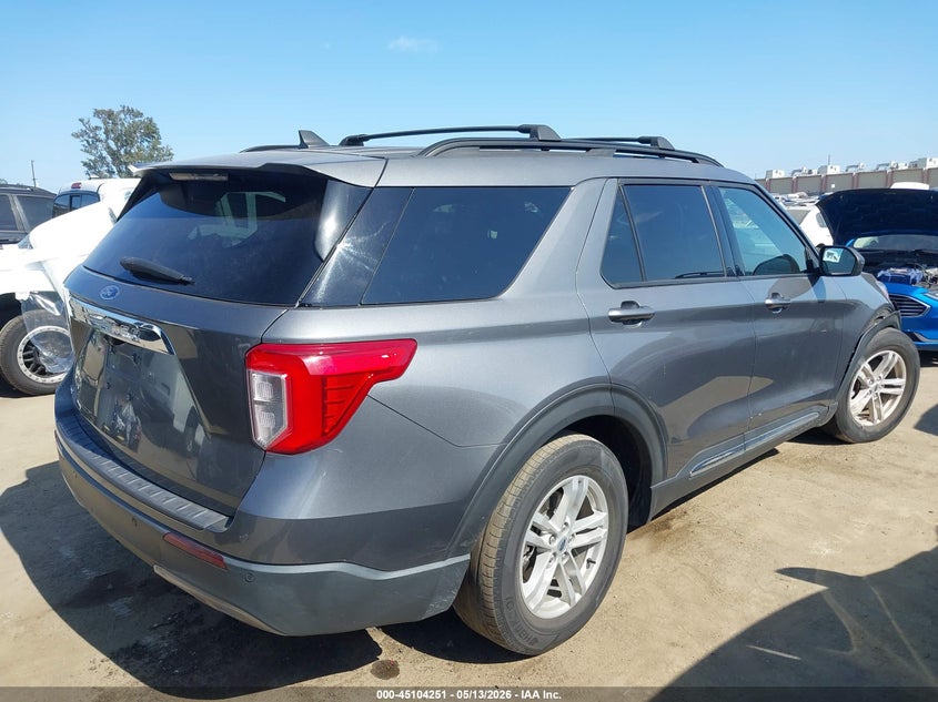 Vin: 1fmsk7dh3ngb53476, lot: 45601817, ford explorer xlt 20224