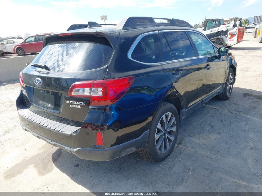Vin: 4s4bsanc3h3260863, lot: 45601827, subaru outback 2.5i limited 20174