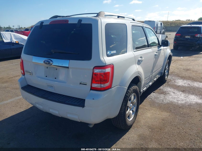 Vin: 1fmcu0eg1bkc42287, lot: 45601845, ford escape limited 20114