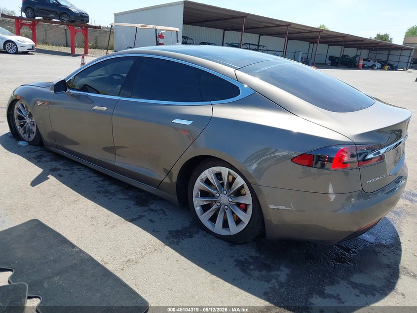 2016 TESLA MODEL S auction photo 3