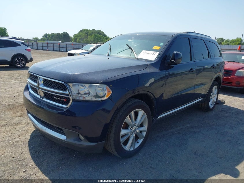 2012 Dodge Durango 3.6 Crew blue Lot 111045104324 Vin 1C4RDHDG5CC336022