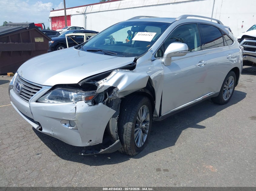 2014 LEXUS RX 450H auction photo 2