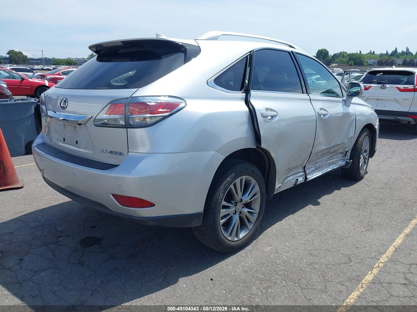 2014 LEXUS RX 450H auction photo 4