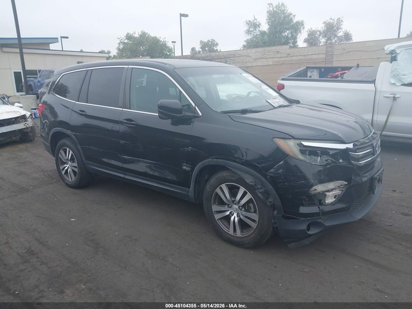 Vin: 5fnyf5h51gb017898, lot: 45601921, honda pilot ex-l 2016 img_1