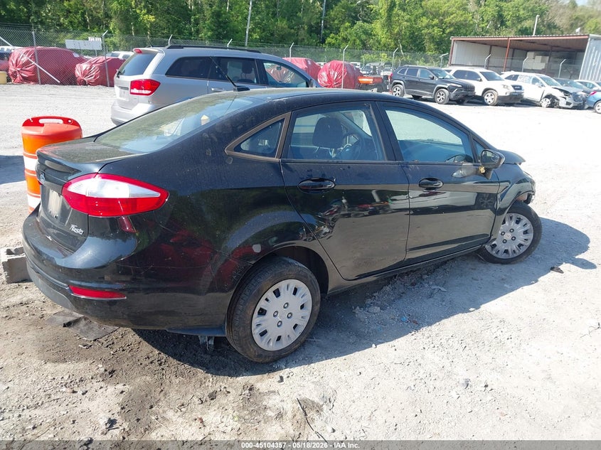 2016 FORD FIESTA SEDAN 1.6L I-4 DOHC, VVT, 120HP