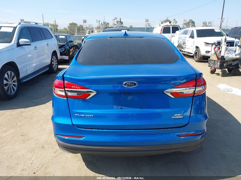 VIN 3FA6P0LU7LR259275 2020 FORD FUSION HYBRID SE