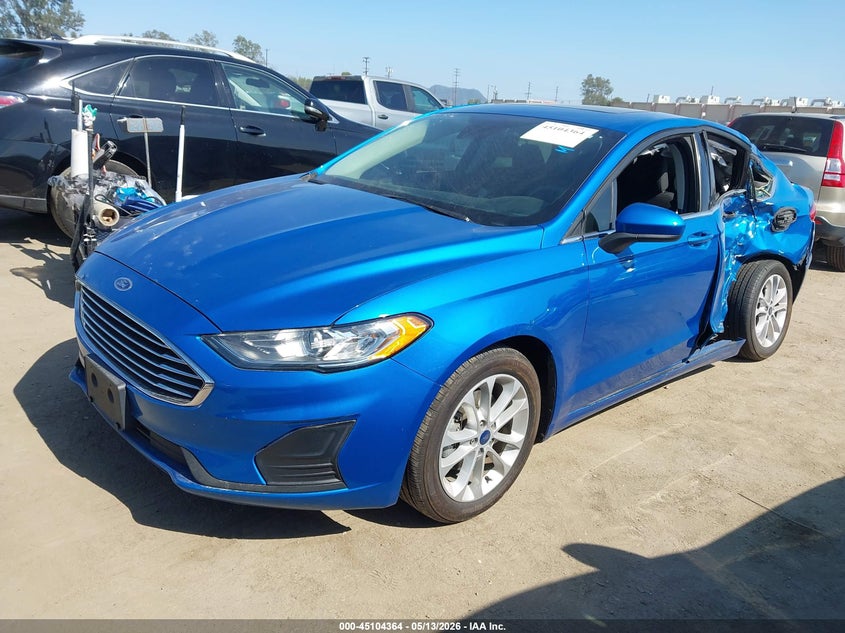 VIN 3FA6P0LU7LR259275 2020 FORD FUSION HYBRID SE
