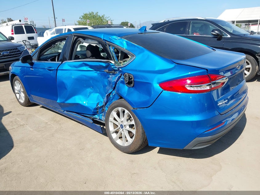 2020 FORD FUSION auction photo 3