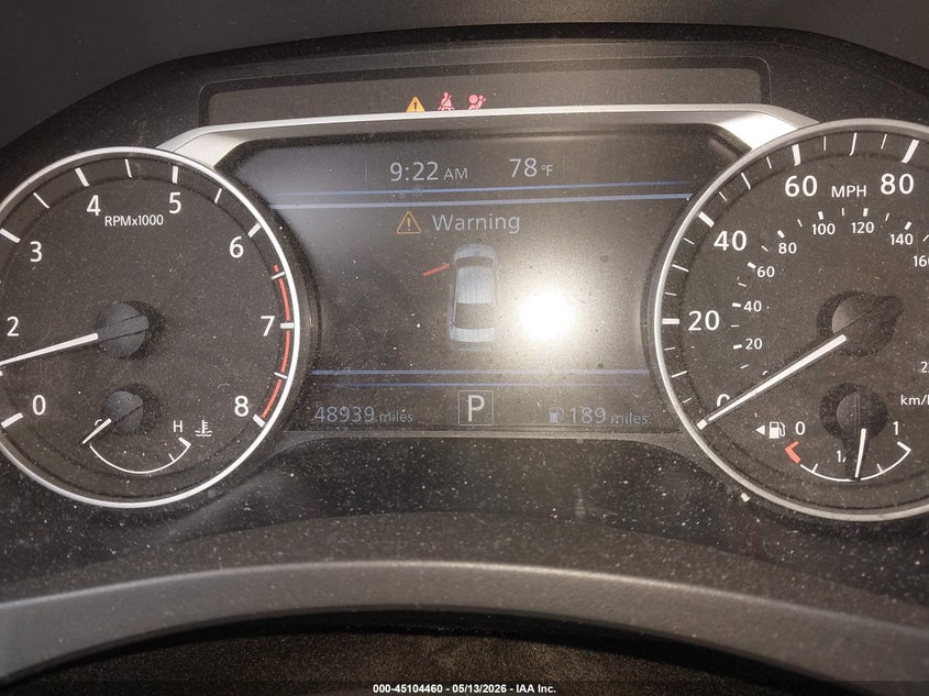 2020 NISSAN ALTIMA auction photo 7