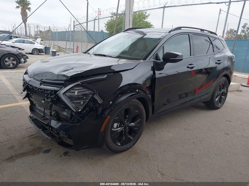 Vin: kndpyddh0s7239976, lot: 45602035, kia sportage plug-in hybrid x-line 20252