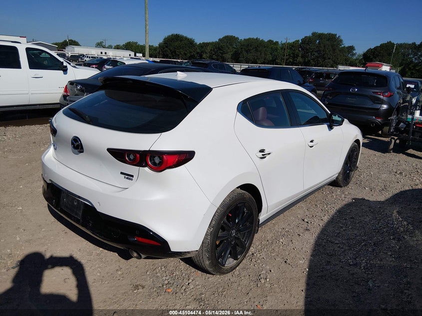 Vin: jm1bpbny0s1750400, lot: 45602041, mazda mazda3 2.5 turbo premium plus 20254