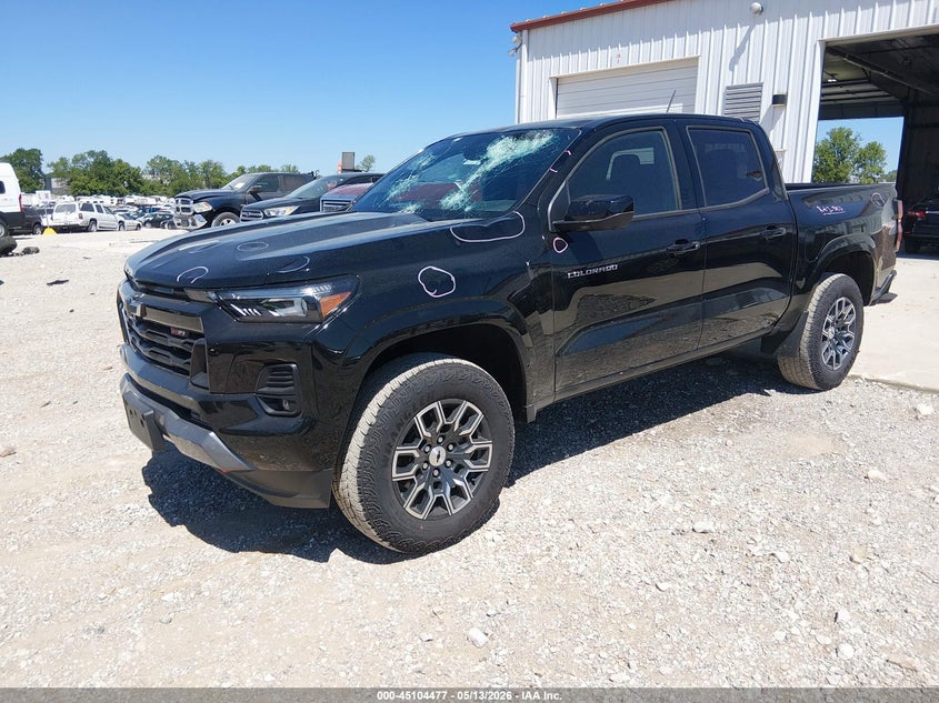Vin: 1gcptdek4t1189399, lot: 45602043, chevrolet colorado z71, 4wd 20262