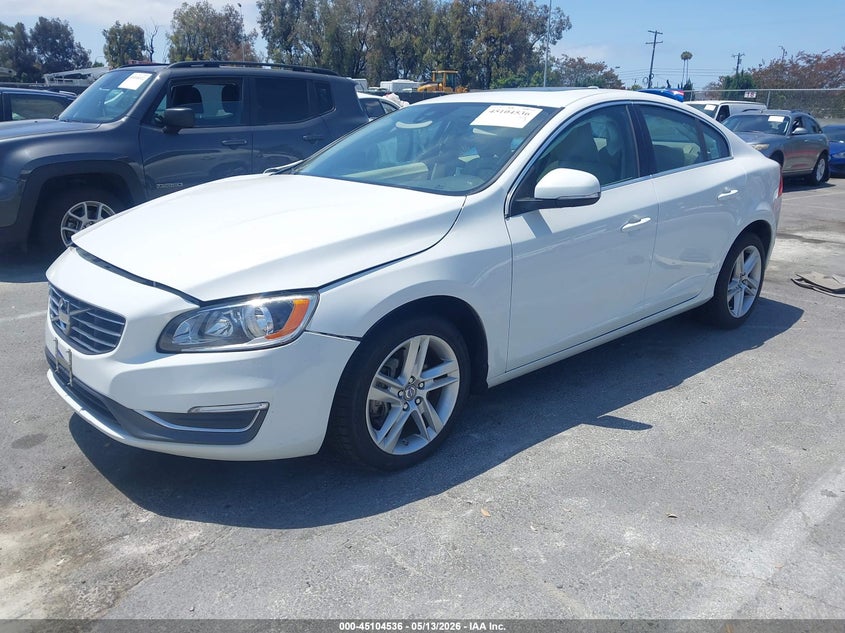 Vin: yv1612fs0e2278110, lot: 45602102, volvo s60 t5 20142