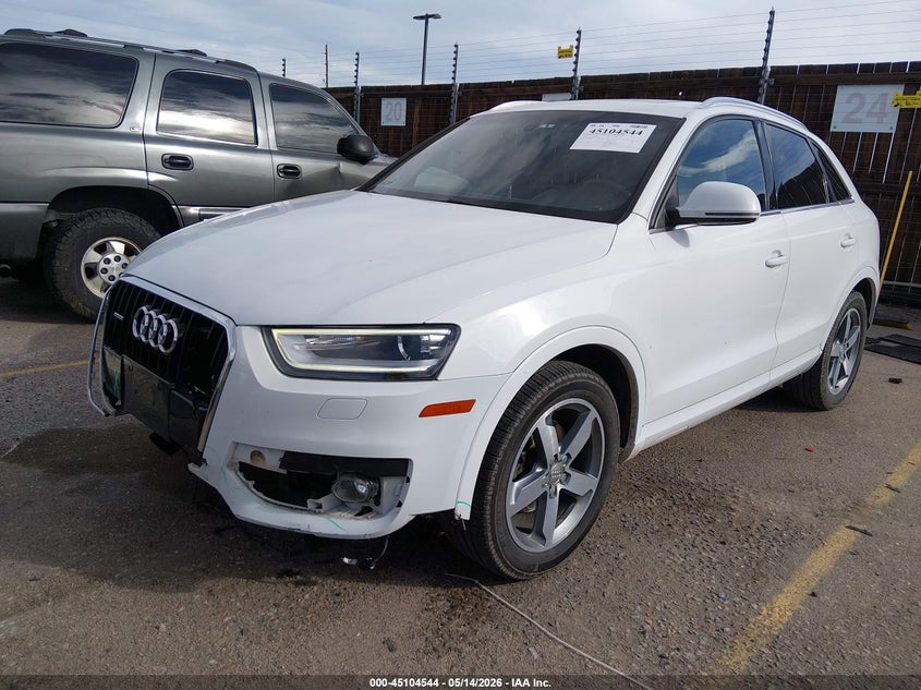 Vin: wa1gfcfsxfr011996, lot: 45602110, audi q3 2.0t premium plus 20152