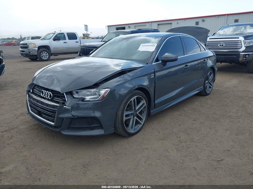 Vin: waugugff2j1025725, lot: 45602135, audi a3 2.0t premium/2.0t tech premium 20182