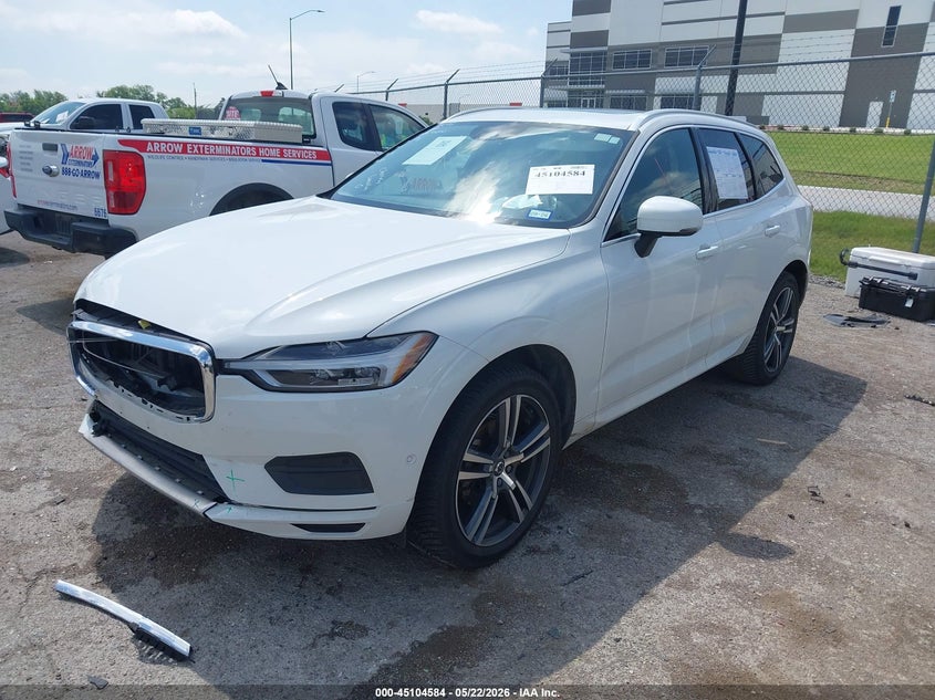 Vin: lyv102dk6kb176696, lot: 45602150, volvo xc60 t5 momentum 20192
