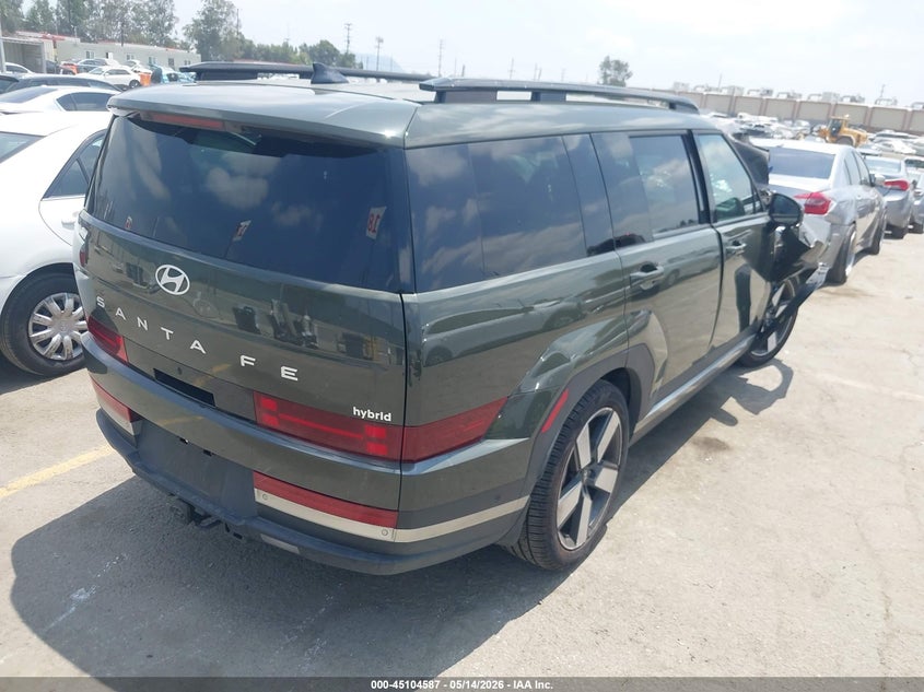 Vin: 5nmp34g11sh030414, lot: 45602153, hyundai santa fe hybrid limited 20254