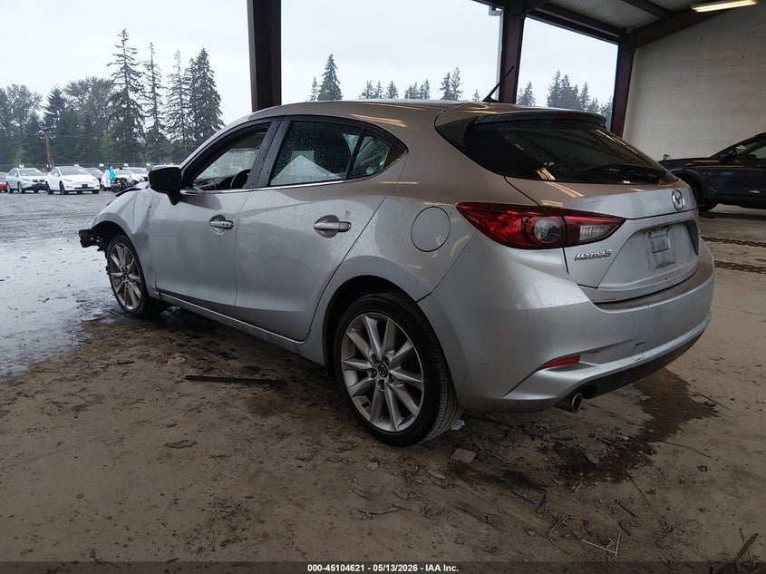 Vin: 3mzbn1l71hm120680, lot: 45602187, mazda mazda3 touring 20173