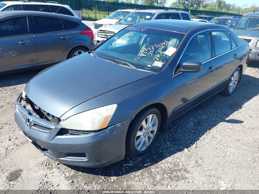 2007 Honda Accord 3.0 Ex 1HGCM66587A080063 photo 1